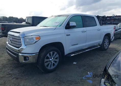 2017 Toyota Tundra Limited 5.7L V8 из США, поврежденный, VIN 5TFFW5F15HX223014
